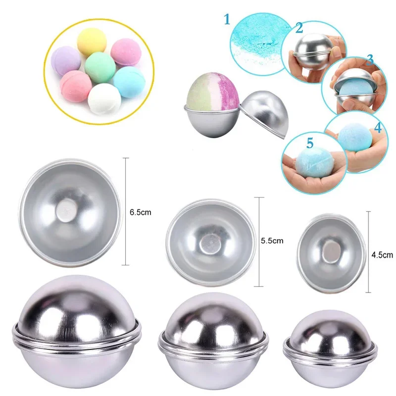 Bath Bomb Mold - 2026 Latest Models 16Pcs Sphere Round