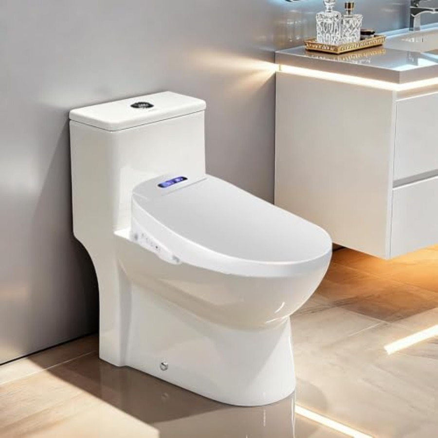 Spa & Wellness Joule - Electric Bidet Toilet Seat with Filtered