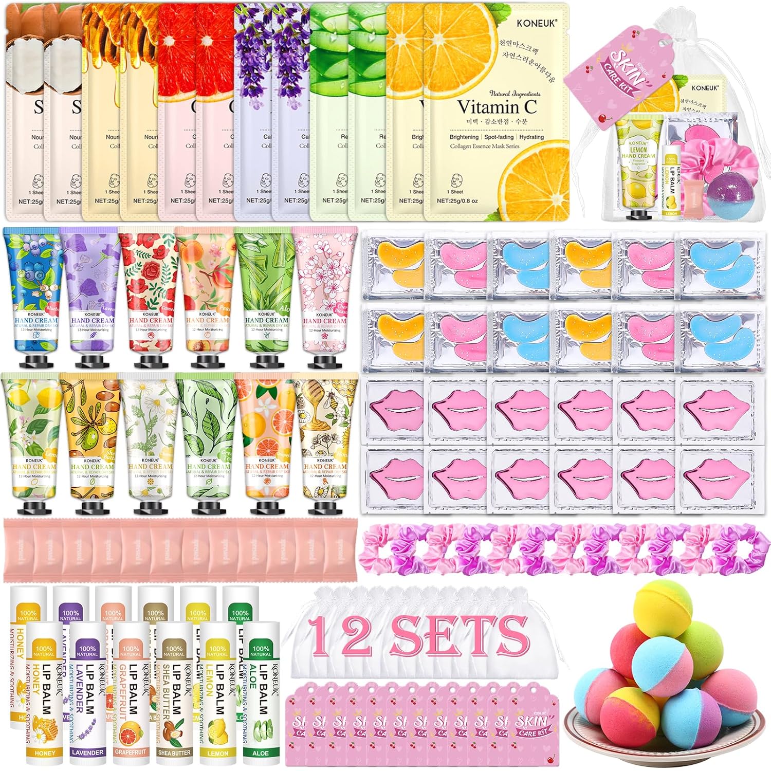 Spa & Wellness Joule - Spa Party Supplies Kit with 120