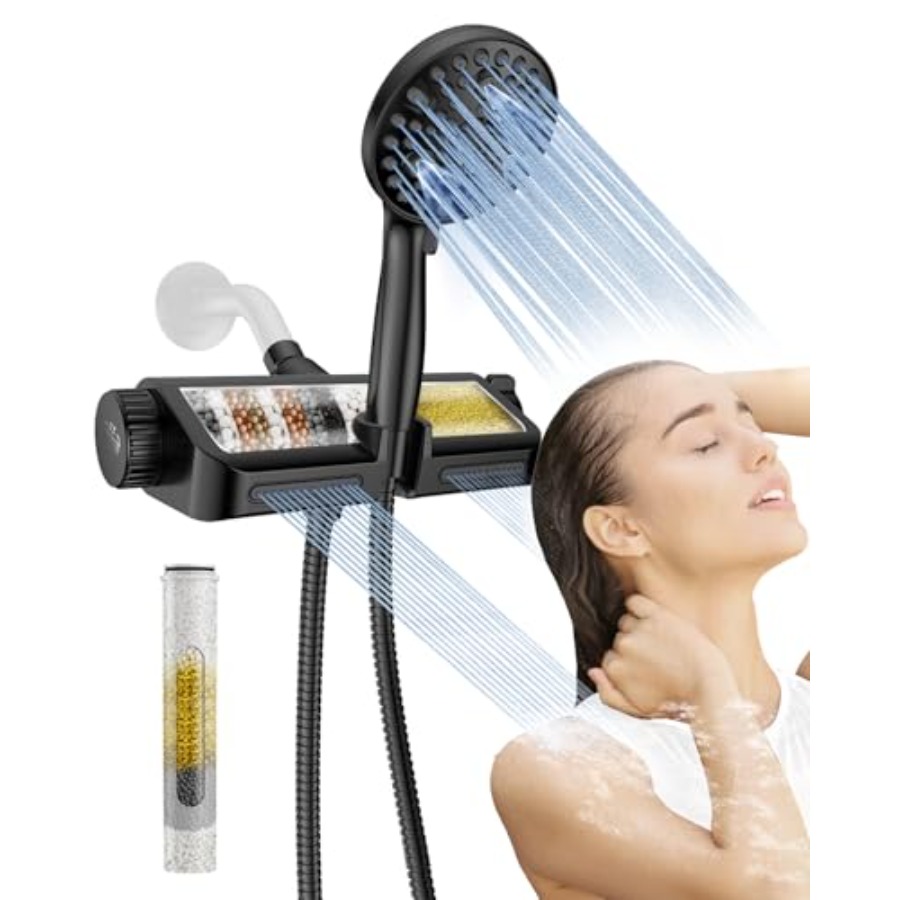 Spa & Wellness Joule - Filtered Shower Head with Handheld Combo