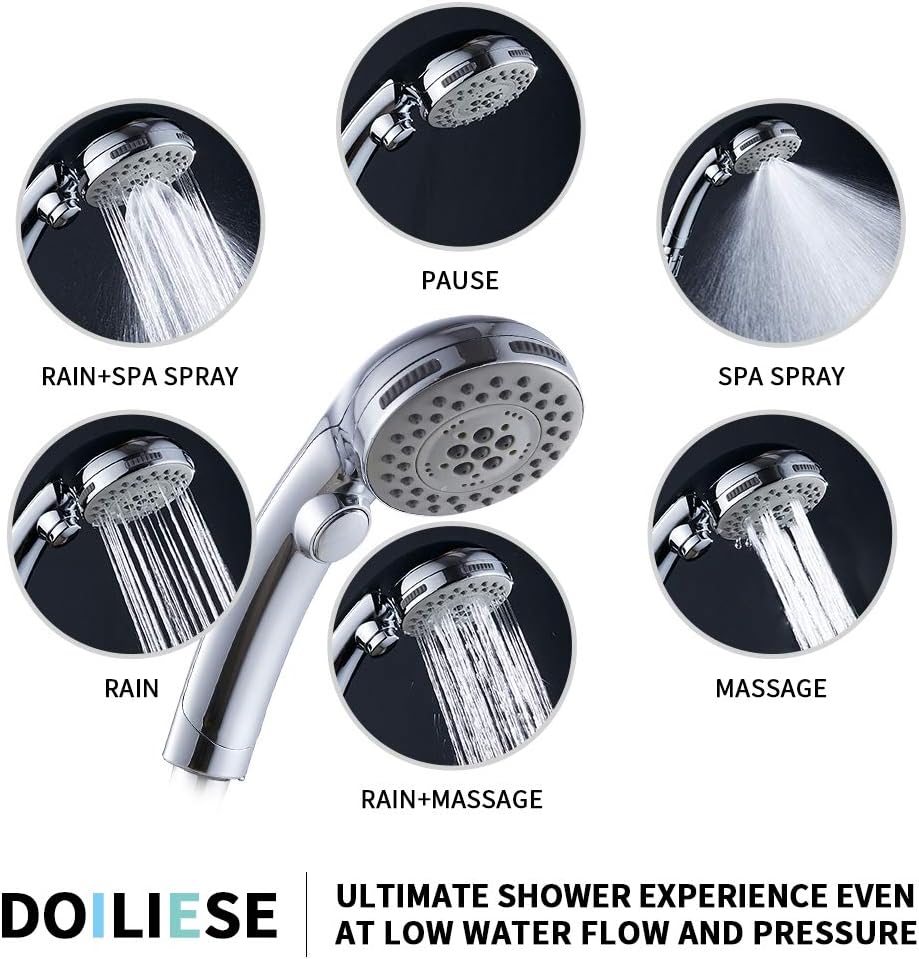 High Pressure Shower Head with – Spa & Wellness Joule recenzja i cena