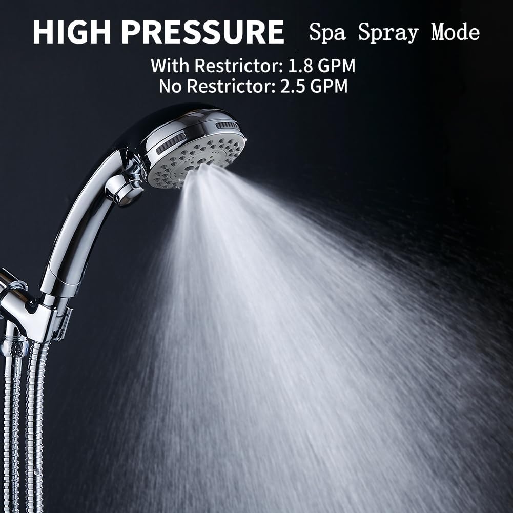 High Pressure Shower Head with – Spa & Wellness Joule recenzja i cena