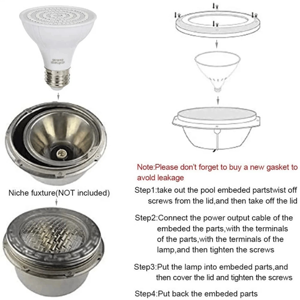RGB LED Swimming Pool Light E2 – Xy Spa & Wellness Reviews recenzja i cena