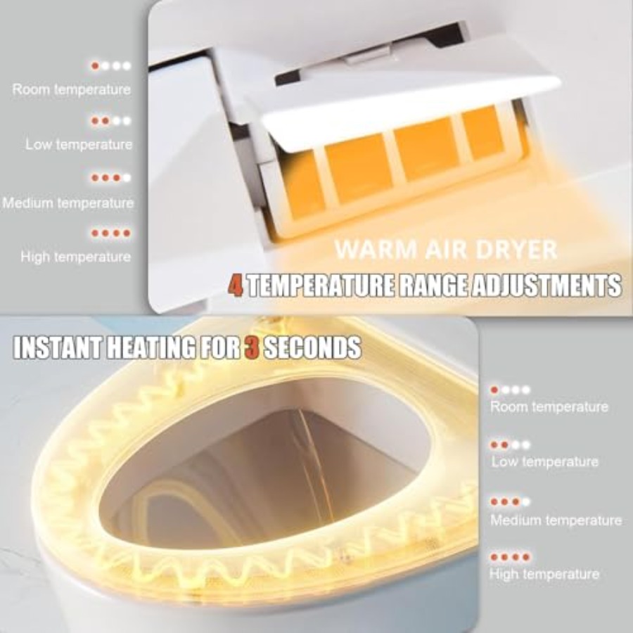 Electric Bidet Toilet Seat wit – Spa & Wellness Joule recenzja i cena