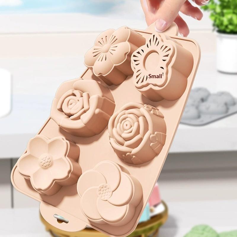 SU Flower Silicone Mold, 6 Cav – Bath Bomb Mold recenzja i cena