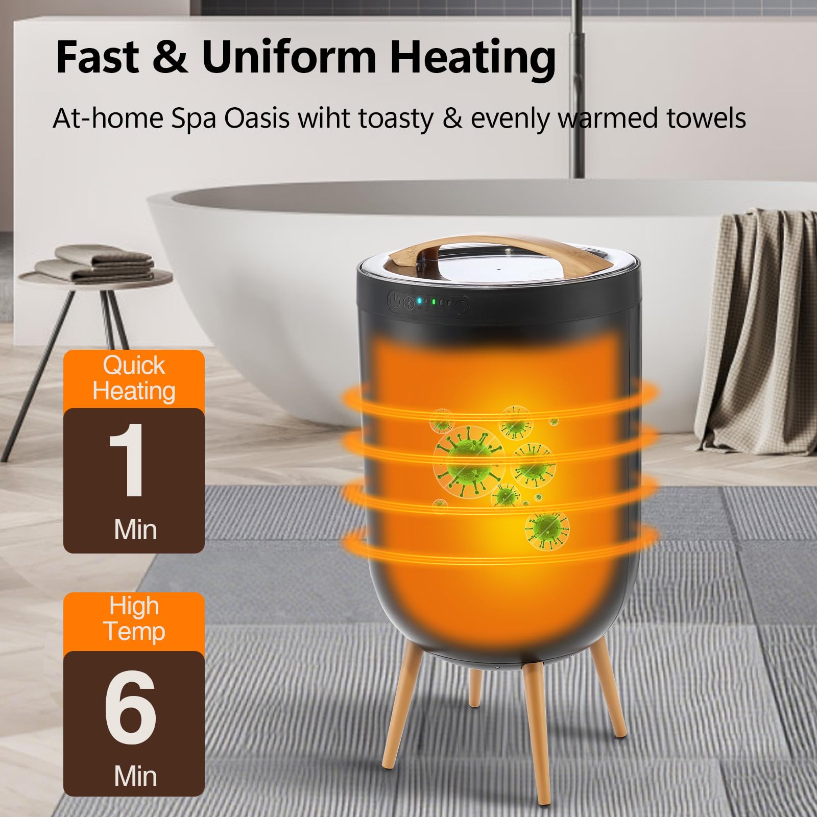 Luxury Spa Towel Warmer Bucket – Spa & Wellness Joule recenzja i cena
