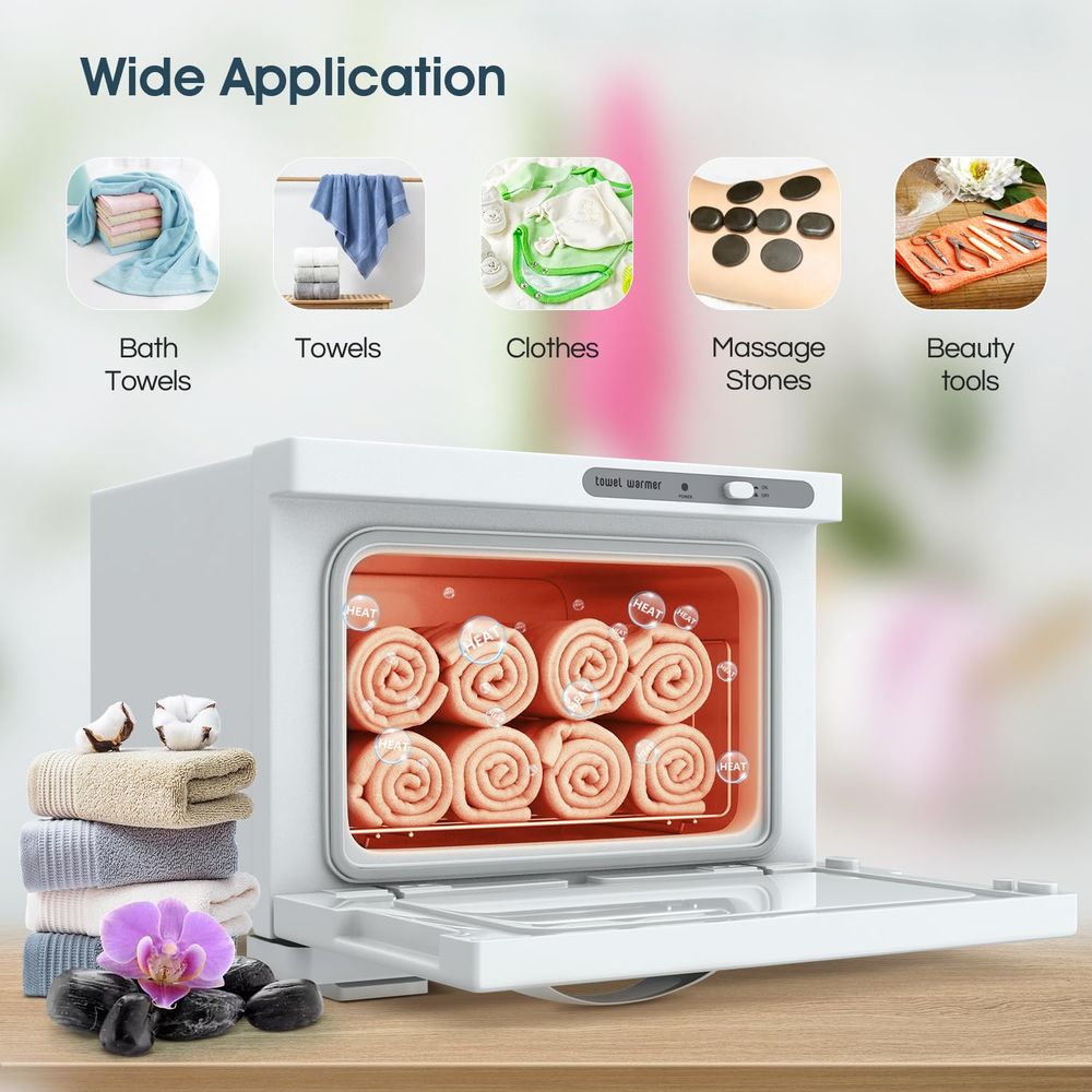 Compact 8L White Towel Warmer  – Spa & Wellness Joule recenzja i cena