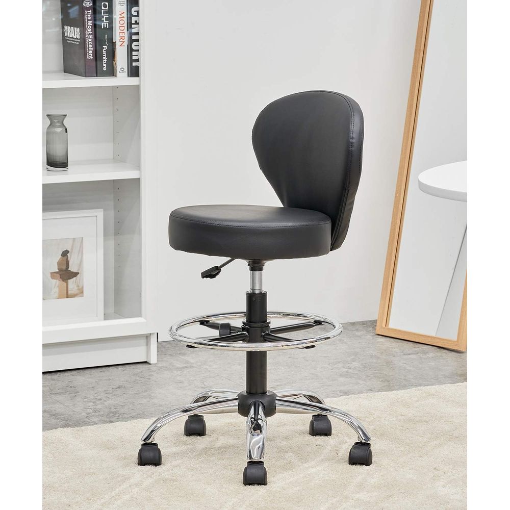 Set of 4 PVC Leather Swivel St – Spa & Wellness Joule recenzja i cena