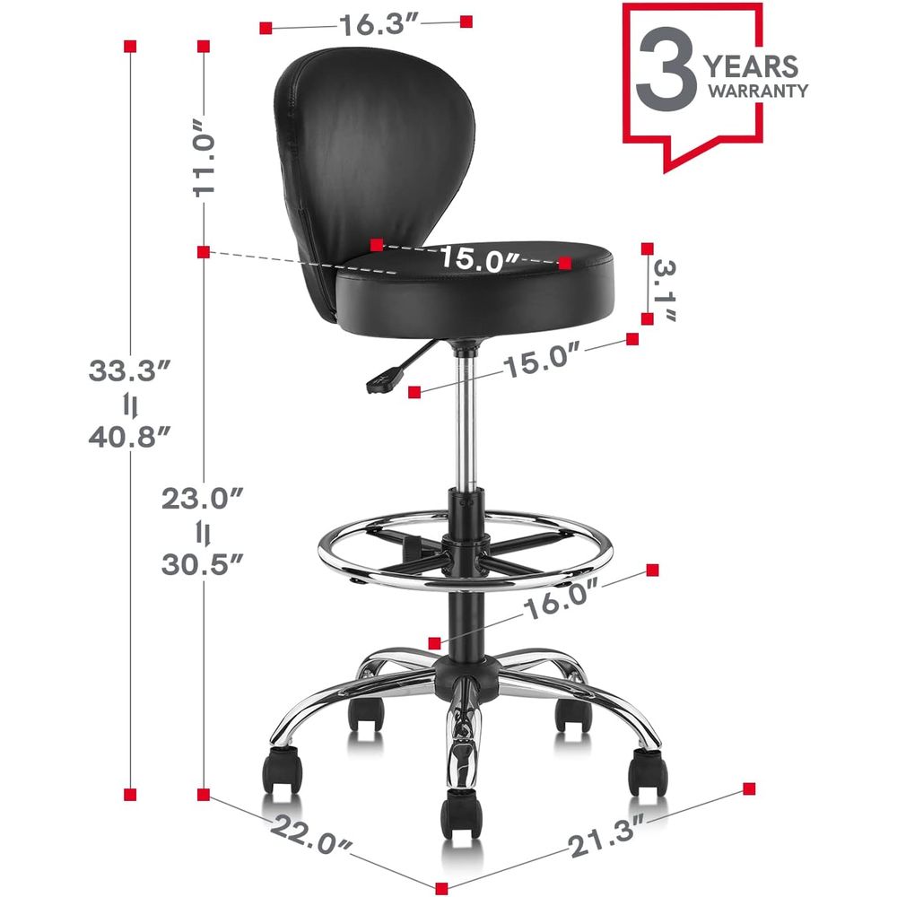 Set of 4 PVC Leather Swivel St – Spa & Wellness Joule recenzja i cena