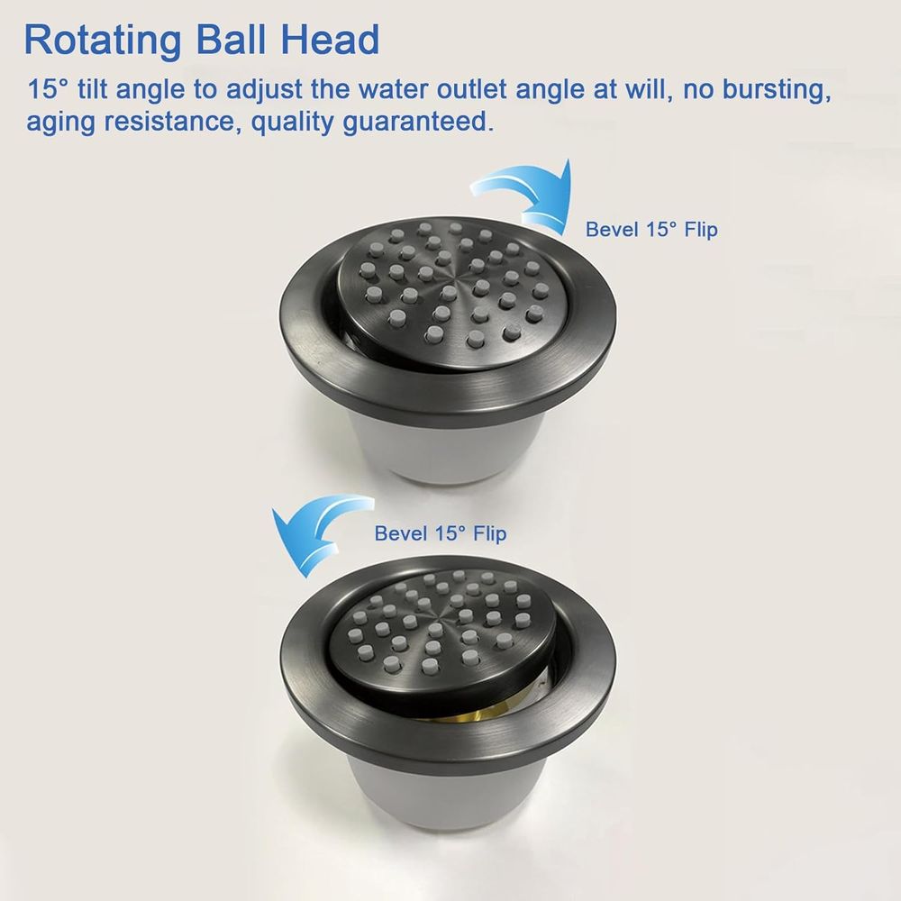 Adjustable Wall-Mounted Round  – Spa & Wellness Joule recenzja i cena