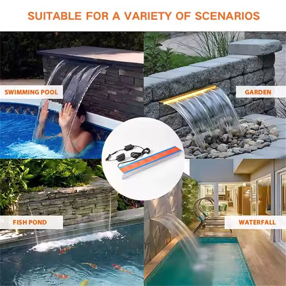 600MM DC12V Underwater Waterfa – Xy Spa & Wellness Reviews recenzja i cena